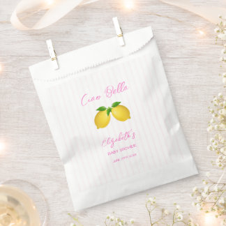 Ciao Bella Lemon Girl Baby Shower Geschenktütchen