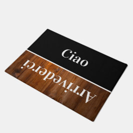 Ciao    - Grüße auf Italienisch no3 Doormat Fußmatte