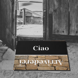 Ciao - Grüße auf Italienisch no5 Doormat Fußmatte
