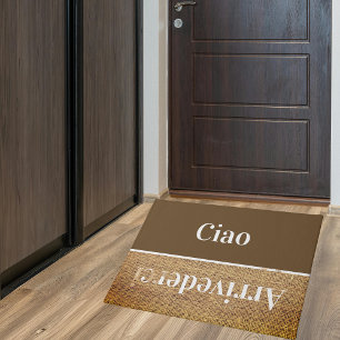 Ciao - Grüße auf Italienisch no5 Doormat Fußmatte