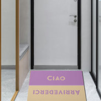 Ciao - Grüße in italienisch beige&lavender