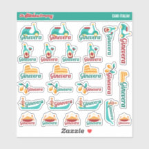 Ciao Italia! Individuelle Name Labels | Italien St