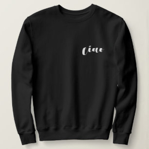 Ciao Italia Minimalistischer Reise-Stil  Sweatshirt