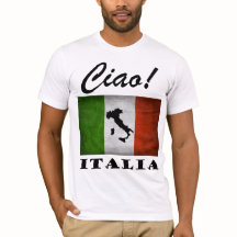 Ciao! Italia Tricolore Italienische Flagge Karte I