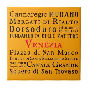 Ciao Venedig! Fliese
