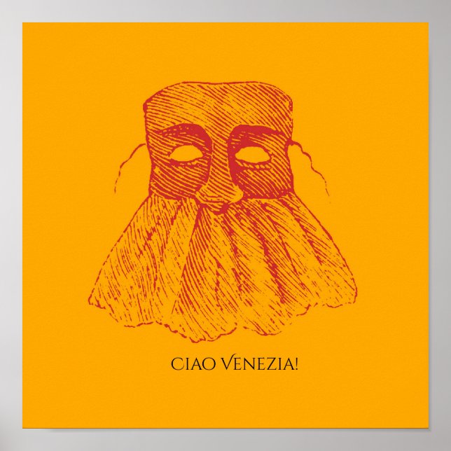 Ciao Venezia! Poster (Vorne)