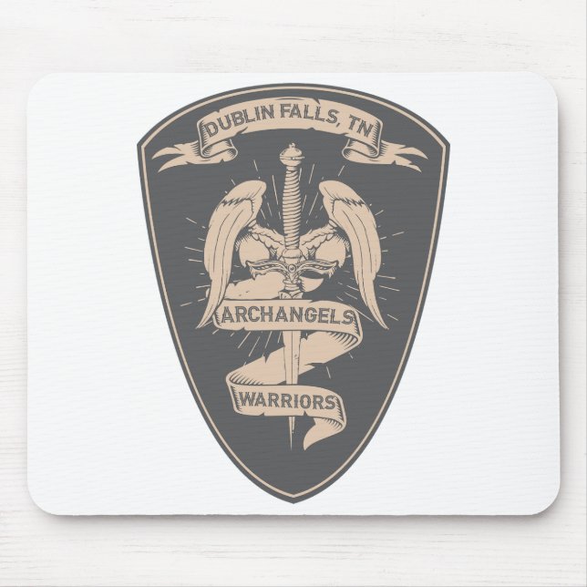 Ciara St. James Dublin Falls Warriors-Mauspad Mousepad (Vorne)