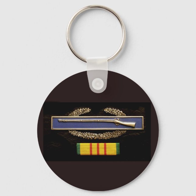 CIB and ribbon key chain Schlüsselanhänger (Vorderseite)