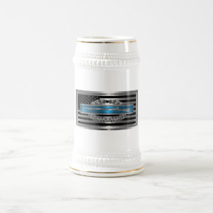 CIB Combat - Combat Infantryman-Abzeichen Bierglas