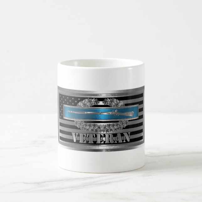 CIB Combat Veteran Combat Infantryman Abzeichen Verwandlungstasse (Mittel)