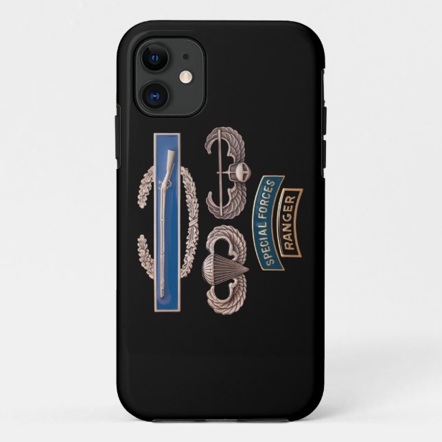 CIB im Flugzeug Förster des Luft-Angriffs-SF Case-Mate iPhone Hülle (Rückseite)