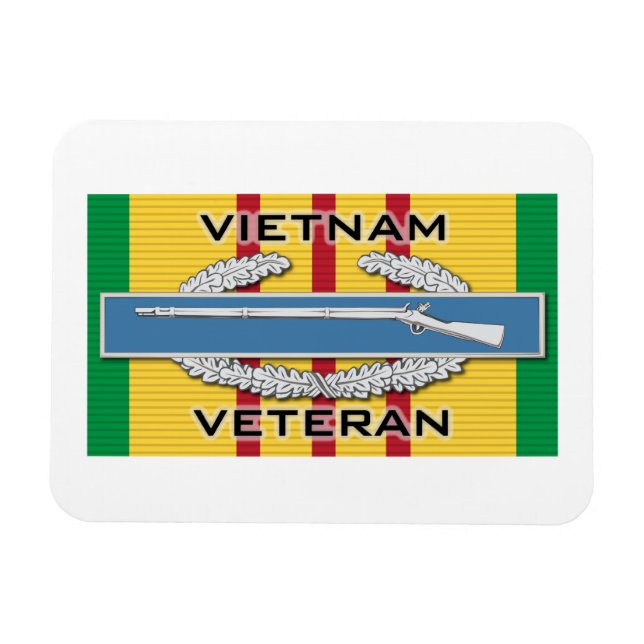 CIB Vietnam Veteran Magnet (Horizontal)