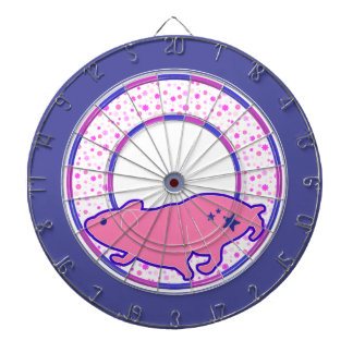 CIBLE DE FLÉCHETTES ハムスターと回し車