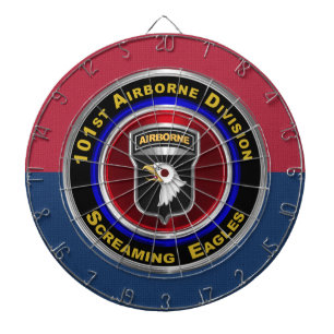 Cible De Fléchettes 101e division aéroportée “Screaming Eagles”