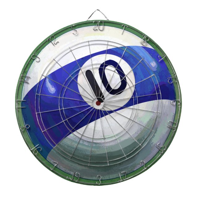 Cible De Fléchettes 10 balles (Devant)