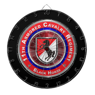 Cible De Fléchettes 11e ACR de cavalerie blindée
