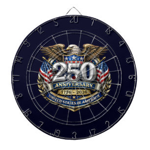 Cible De Fléchettes 250e anniversaire des États-Unis
