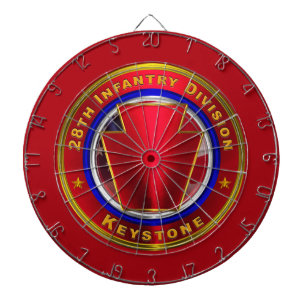 Cible De Fléchettes 28e division d'infanterie « Keystone »