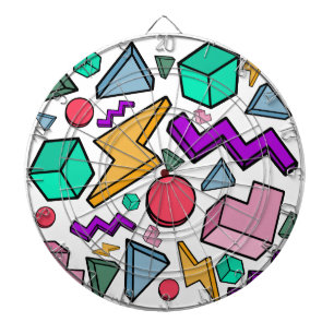 Cible De Fléchettes 80s esthétique Vintage rétro