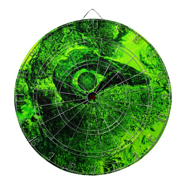 Cible De Fléchettes à la recherche de vert (Devant)