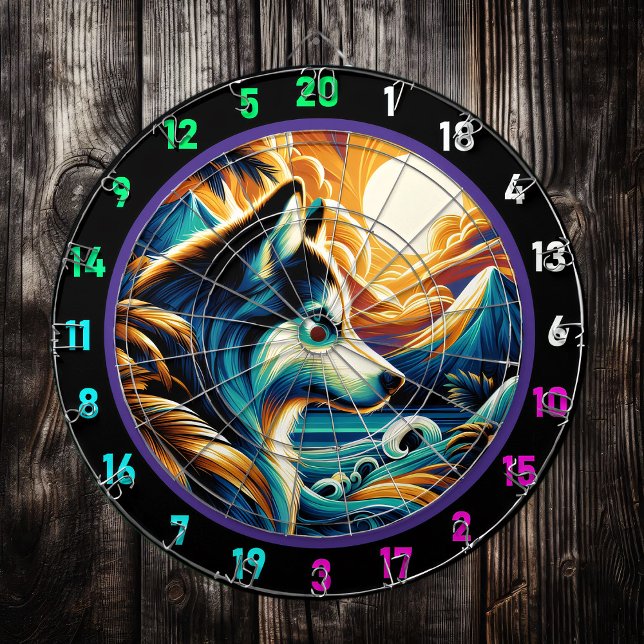 Cible De Fléchettes Accentuation de la paroi Wilderness Summit Husky (Créateur téléchargé)