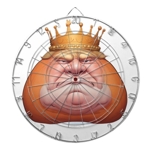 Cible De Fléchettes AI King Trump Blob Dart Board (Devant)