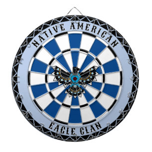 Cible De Fléchettes Aigle amérindienne