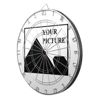 Cible De Fléchettes Ajouter une image personnalisée Nom de l'entrepris