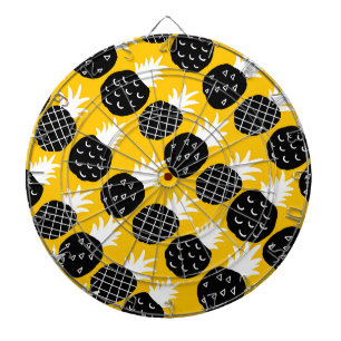 Cible De Fléchettes Ananas noir