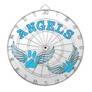 Cible De Fléchettes Angel Pis Animaux En Bleu