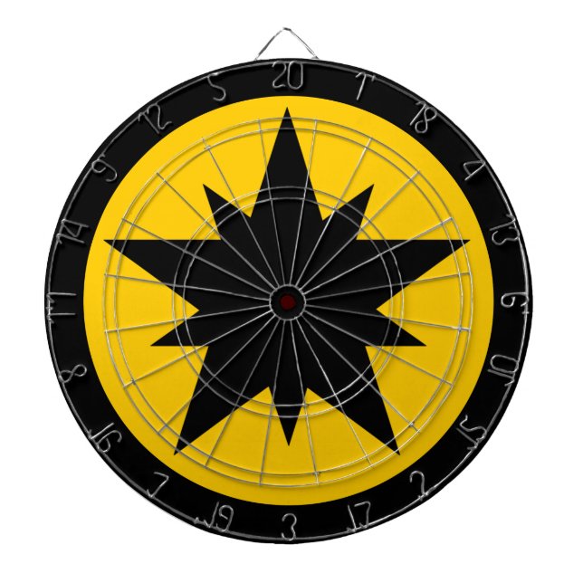 Cible De Fléchettes Ansteorra DartBoard (Devant)