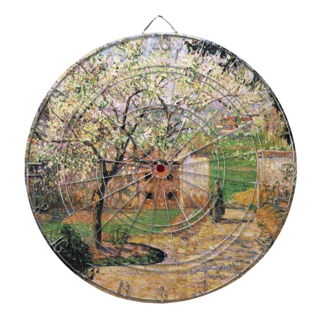 Cible De Fléchettes Arbre à prune, Eragny Camille Pissarro (Devant)