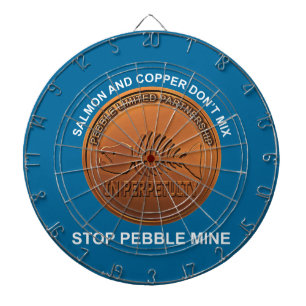 Cible De Fléchettes Arrêtez la mine de galets - Pebble Mine Penny