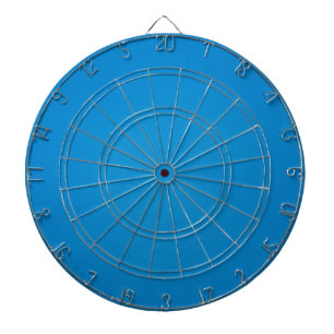 Cible De Fléchettes Arrière - plan bleu clair Grainy