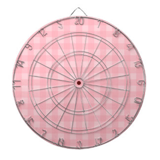 Cible De Fléchettes Arrière - plan Checkered de motif de rétro guingan