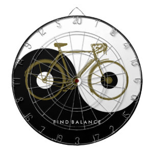 Cible De Fléchettes BALANCE / yin yang bicycle