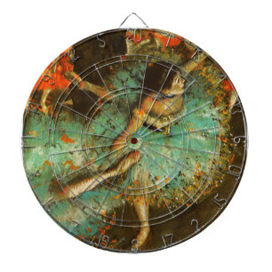 Cible De Fléchettes Ballerina Dance Green Dancer Edger Degas Peinture