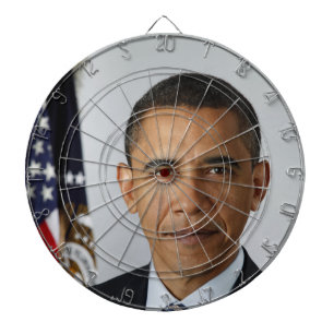 Cible De Fléchettes Barack Obama Dartboard