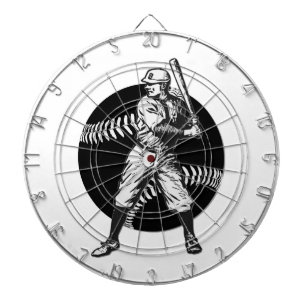 Cible De Fléchettes Baseball : Vintage