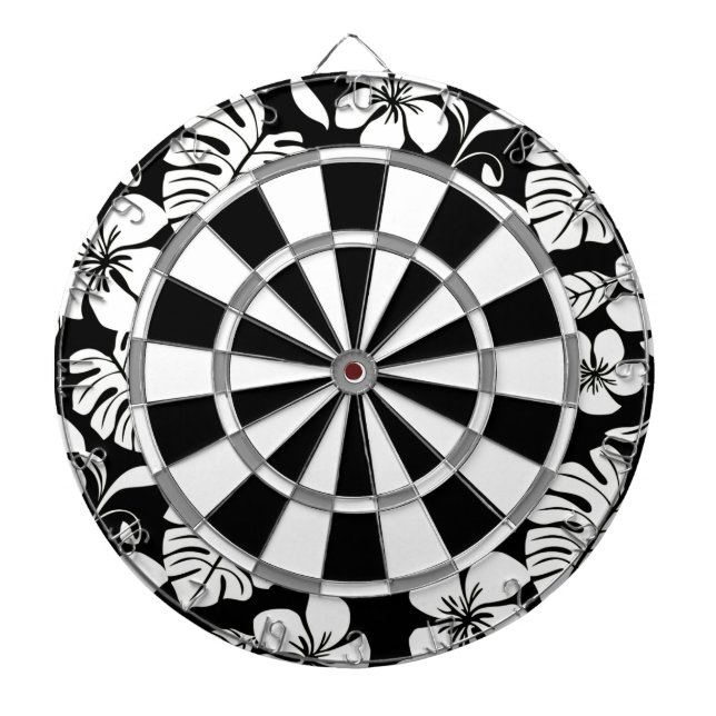 CIBLE DE FLÉCHETTES BIKINI ROSE (NOIR) (Devant)