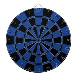 Cible De Fléchettes Bleu d'outre-mer et noir