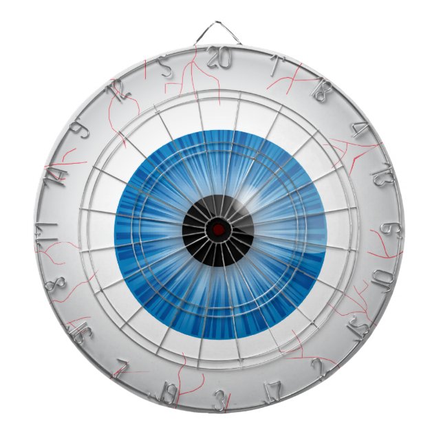 Cible De Fléchettes Blookshot Blue Eyeball (Devant)