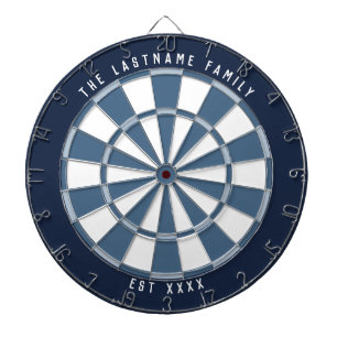 Cible De Fléchettes Blues marines nautiques personnalisées et blues bl