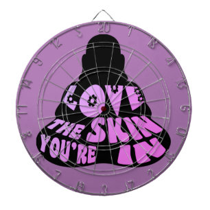 Cible De Fléchettes Bouddha amour violet