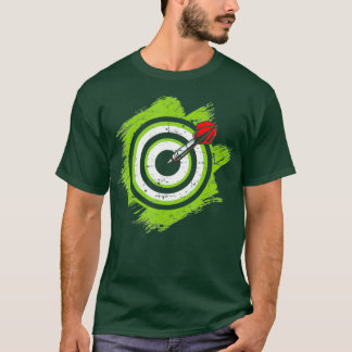 Cible de flechettes Bullseye Dart Tshirt fléchette