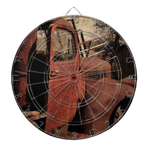 Cible De Fléchettes Camion abandonné