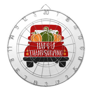 Cible De Fléchettes Camion de Thanksgiving