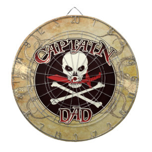 Cible De Fléchettes Capitaine Papa - Embrassé par les profondeurs