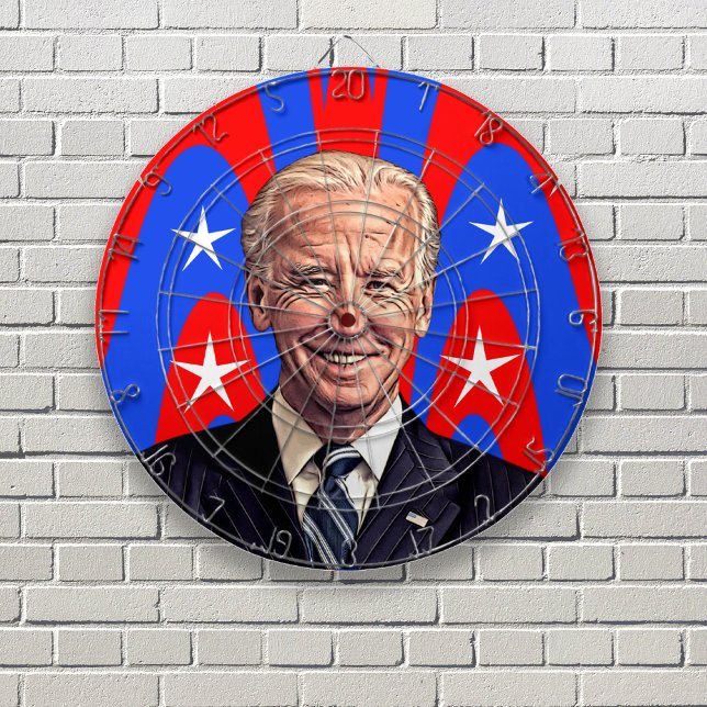 Cible De Fléchettes Caricature Joe Biden (Créateur téléchargé)