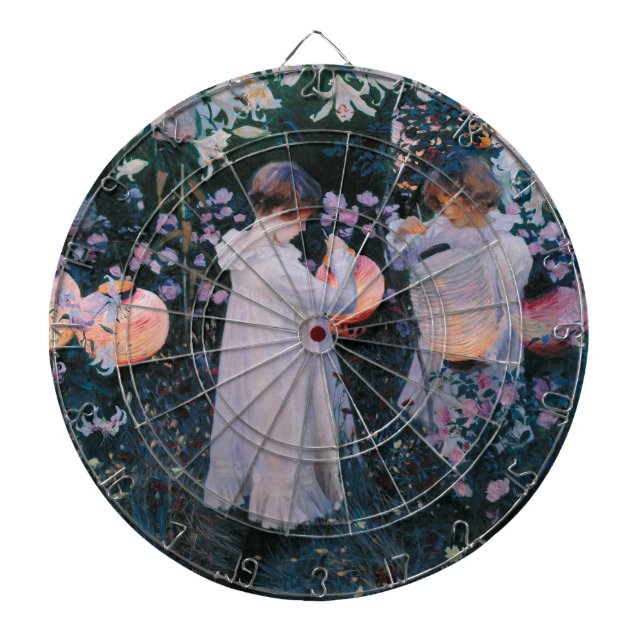 Cible De Fléchettes Carnation, Lily, Lily, Rose (John Singer Sargent) (Devant)